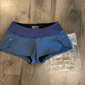 NoBull Project Pace Style Low Rose Shorts Blue XS